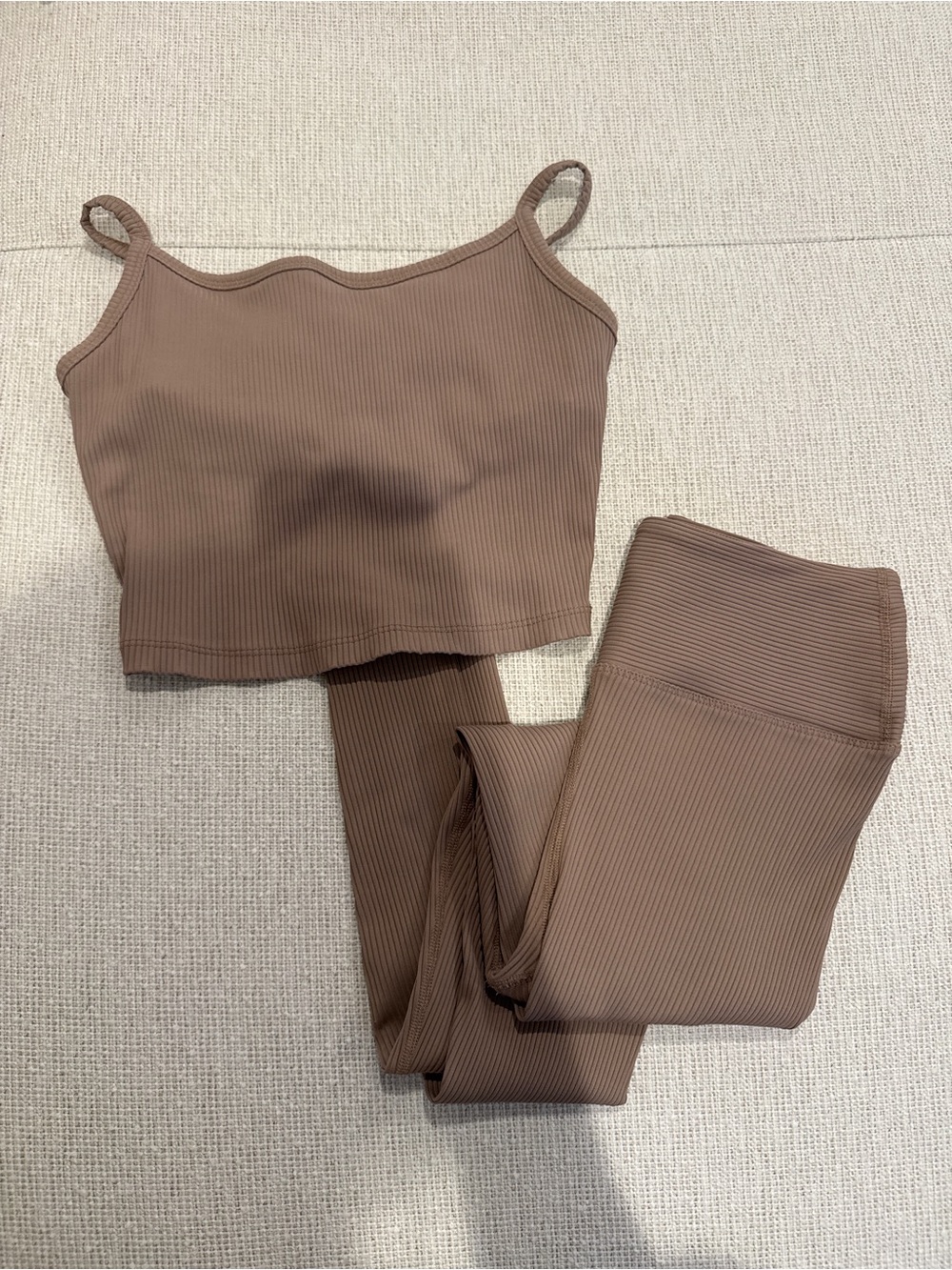 Year of Ours Ribbed Crop Tank & Leggings